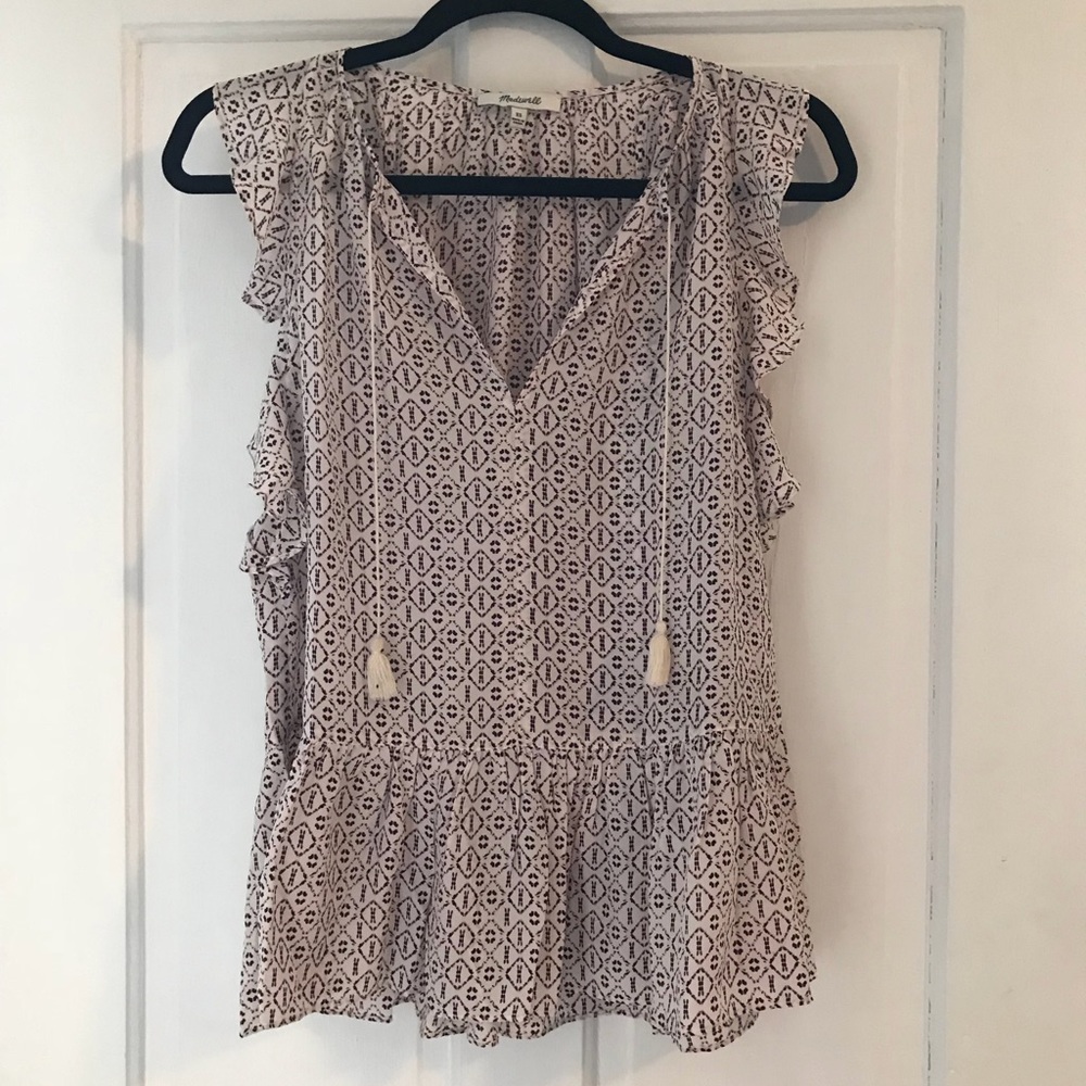 Madewell silk top